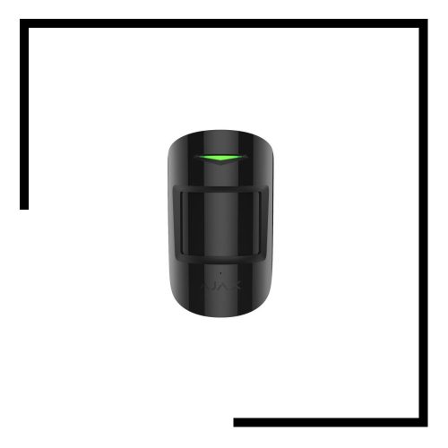 Ajax COMBIPROTECT BLACK PIR mozgásérzékelő + üvegtörés