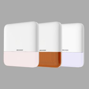 HIKVISION DS-PS1-E-WE - narancs Vezeték nélküli kültéri sziréna - narancs