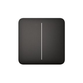 Ajax SOLOBUTTON 2GANG BLACK