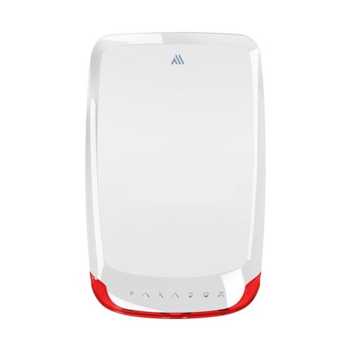 Paradox M25 SR230M piros - kültéri, rádiós hang-fényjelző 