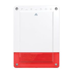   Paradox M25 SR250M piros - kültéri, rádiós hang-fényjelző 